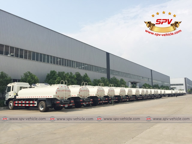 5th shipment of 50 units of JAC Water Bowsers to Venezuela -2